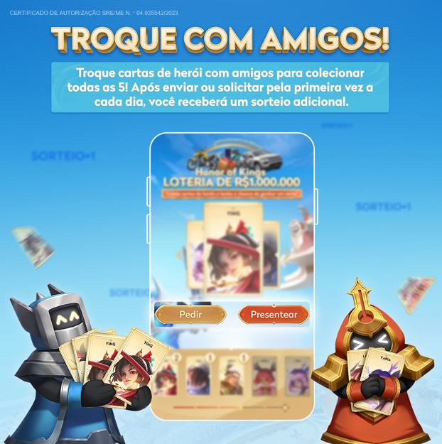 Honor of Kings: Festival Dia 5 por 5 chega ao Brasil pela primeira vez